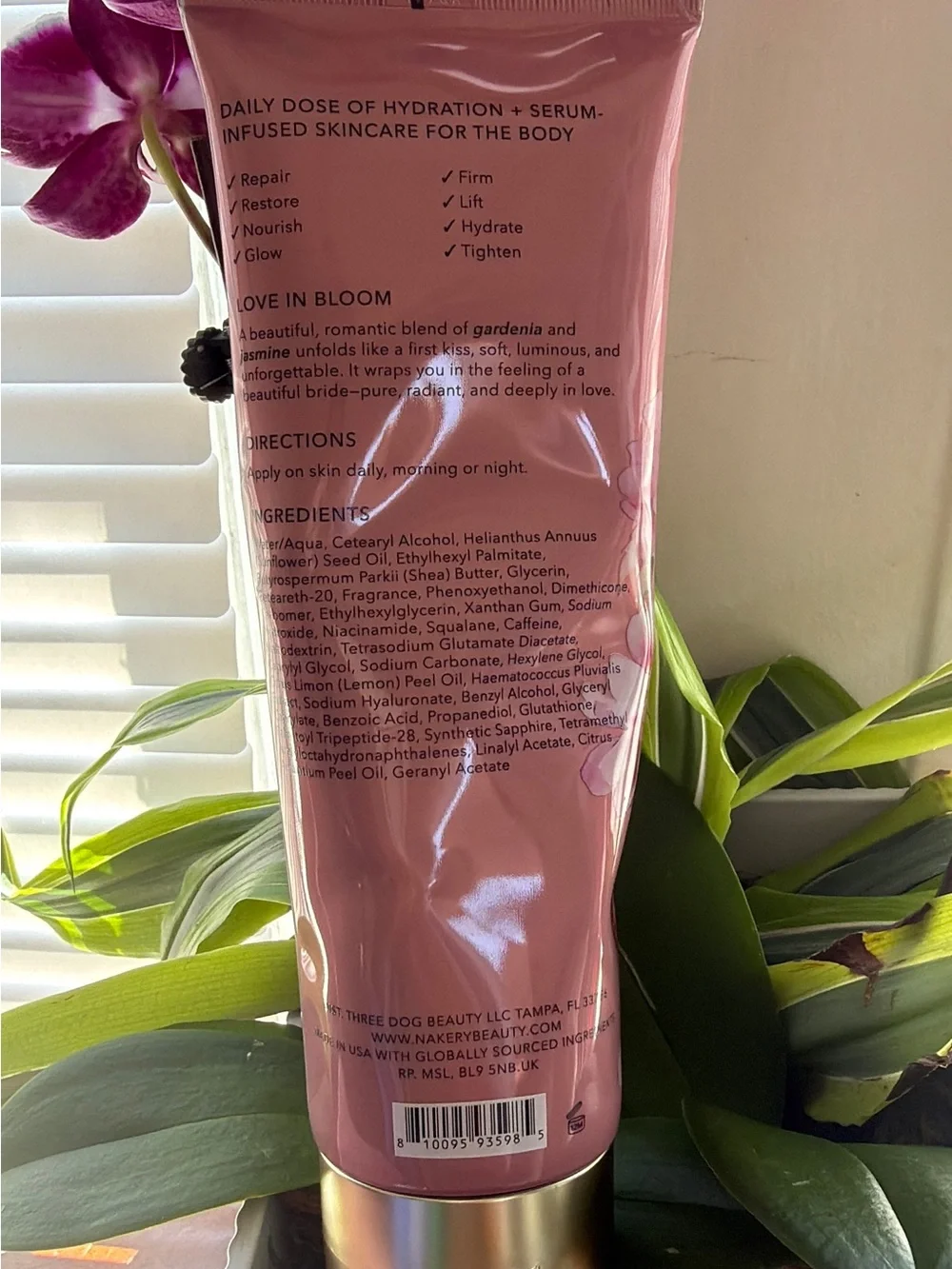 SkinFirm Body Cream - Love In Bloom (Pink)